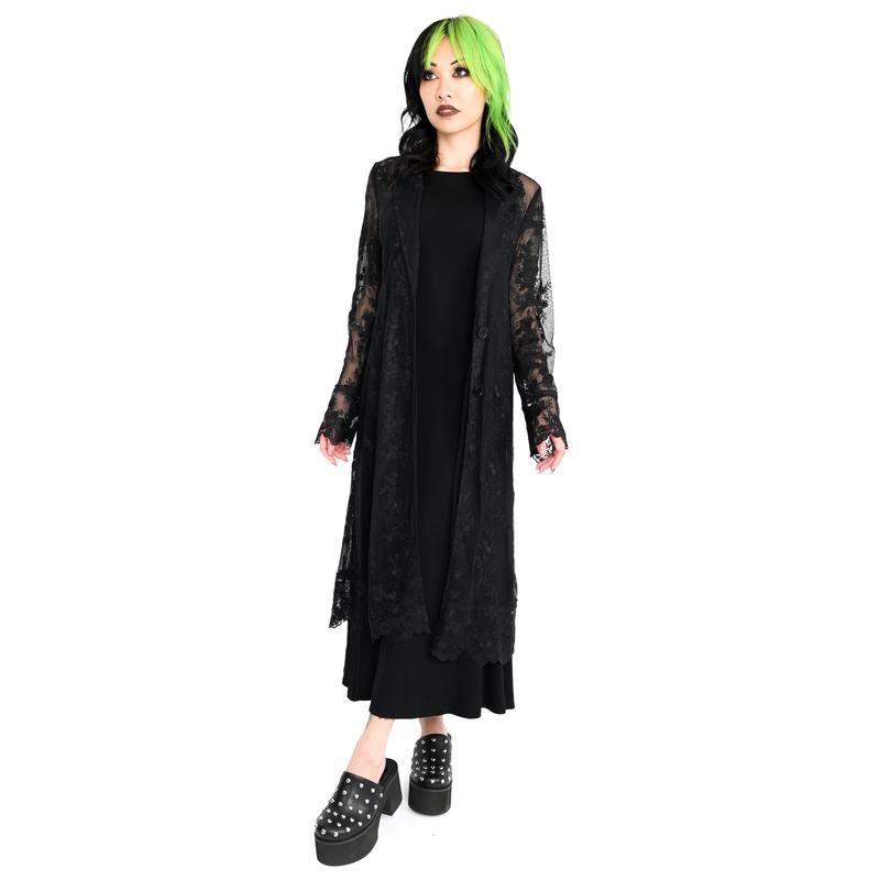 Ingrid Lace Trench Coat