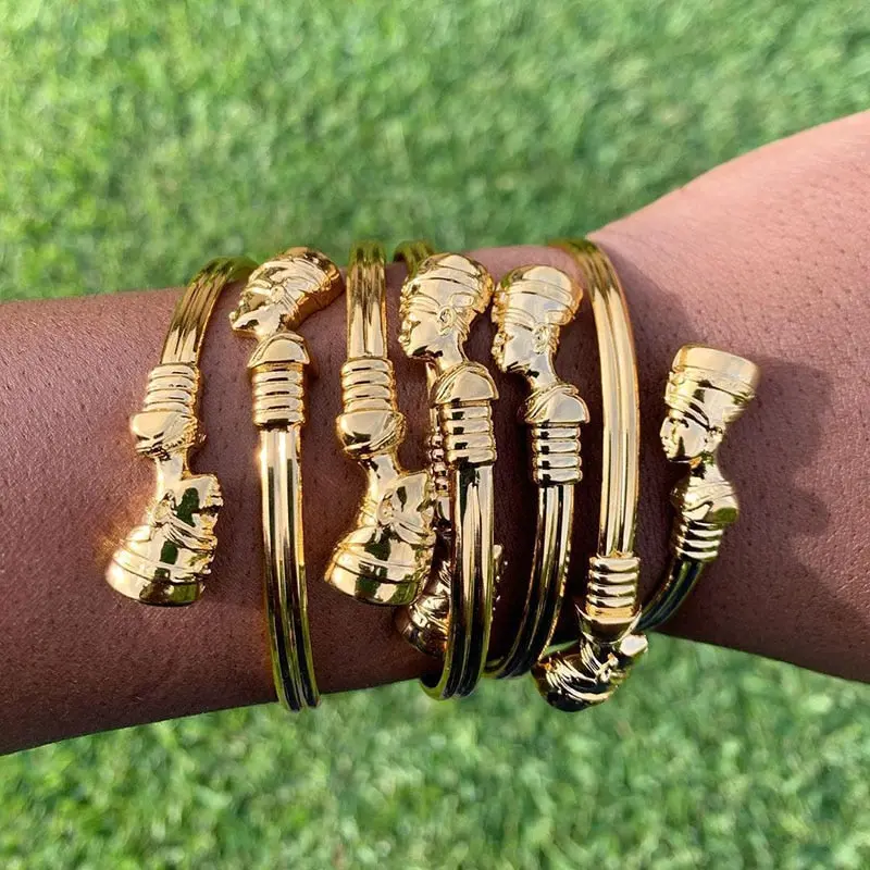 Egyptian Queen Nefertiti Bangles
