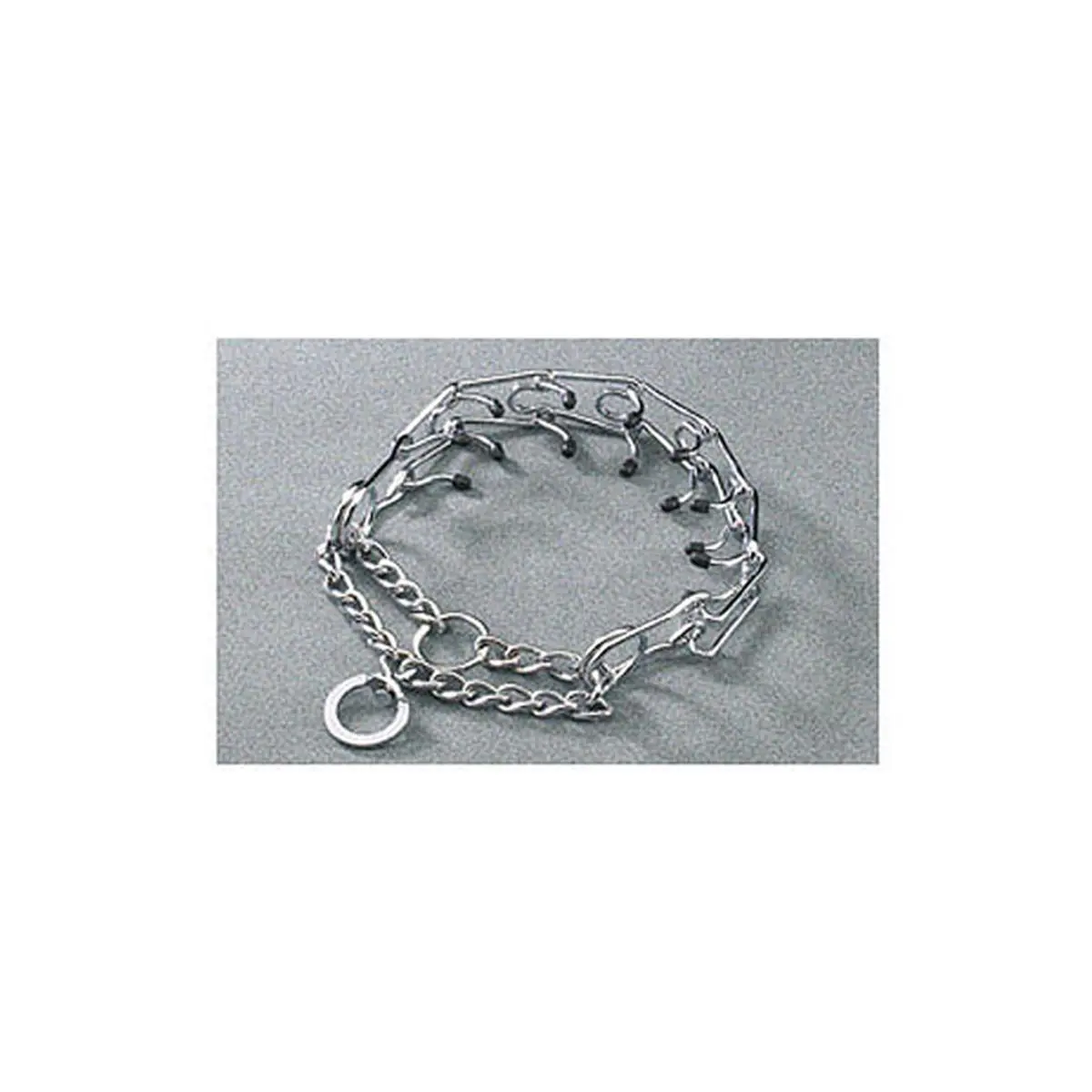 212 MAIN Guardian Gear Heavy-Duty Chrome-Coated Steel Dog Prong Training Tool - 2.25 MM, 14 in, Rust-Resistant, Detachable Blunt-Cut Rubber Tips, Smooth Rounded Injury Guard Ends, Extra Links for Safe Training