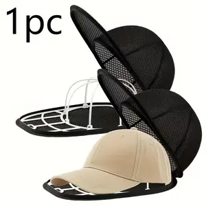 Hat Washer Cage with Mesh Bag, Baseball Cap Washing Rack, Protective Cleaning Cage, Efficient Hat Maintenance, Stylish Hat Cleaner, Wash Bags
