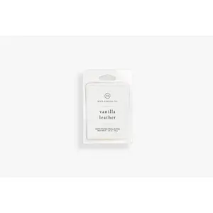 Vanilla Leather Wax Melt