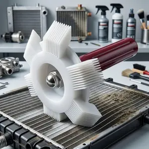 High-Efficiency AC Fin Comb Set: Professional Evaporator Condenser Coil Repair Tool, Durable Straight-Tooth Rake for Automotive & Home Air Conditioner Maintenance, Industrial-Grade Refrigeration System Straightening Kit, Single or Two-Pack Options