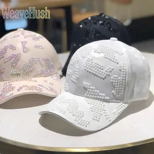 Women’s Rhinestone‑Embellished Fashion Baseball Cap, Viral Spring‑Summer Casual Streetwear Hat, Youth‑Style Versatile Sun‑Protection Headwear, Stylish Accessory for Daily Outings, Street Style & Trendy Outdoor Summer Occasions