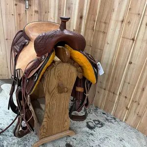 HR Ranch Cutter Saddle, 15.5" Seat
