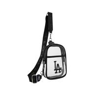 Dodger Crossbody Clear Bag Black