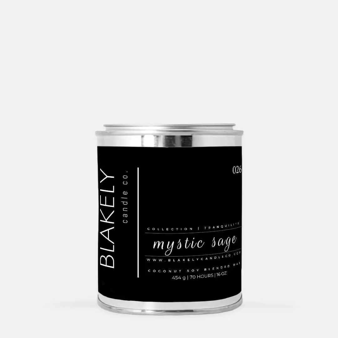 No. 026 mystic sage Candle Coconut