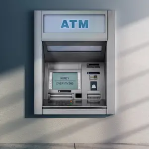 ATM Machine ( White Edition ) Money Print, Money Poster, Currency, Motivational, Wall Decor, Money Over Everything, Daily Motivation