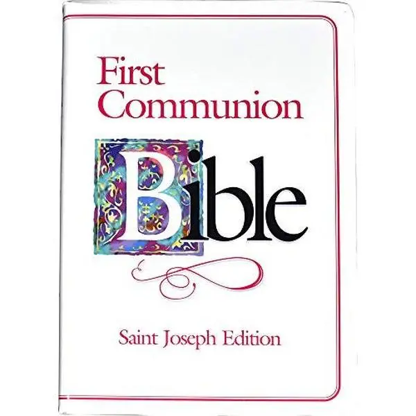 USED Book - First Communion Bible: St. Joseph Edition by Confraternity of Christian Doctrine (Flexibound) - english