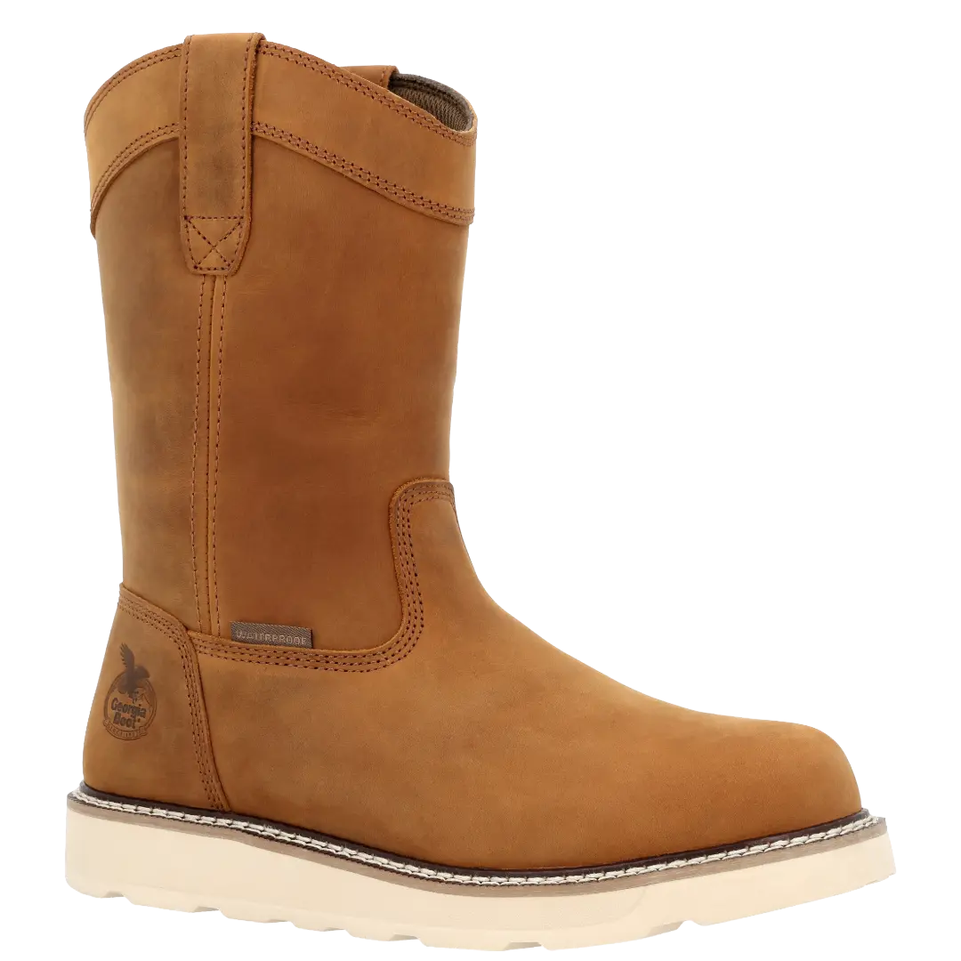 Georgia Boot Core 37 Waterproof Light Brown Work Boot GB00696
