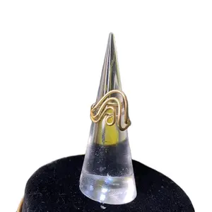 The Accent Look- Copper Midi Ring - Style: ID