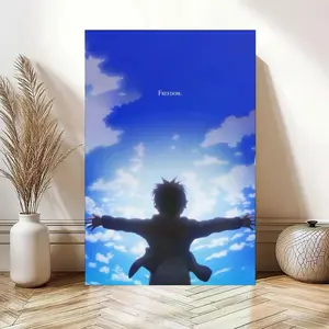 Attack On Titan Poster AOT Atrippy Anime Wall Art for Room Aesthetic Bedroom Dorm Decor Eco-Friendly Materials Fade-Resistant Waterproof UV-Protected Vibrant Colors - Illustrations