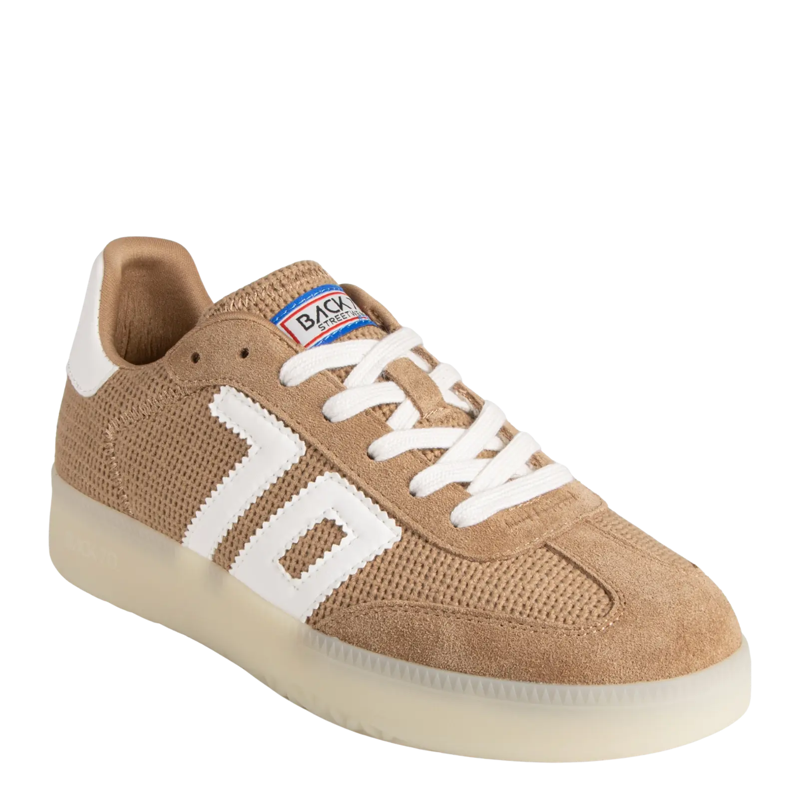 Back 70: DENVER 2504 in SACCO BEIGE WHITE Sneakers