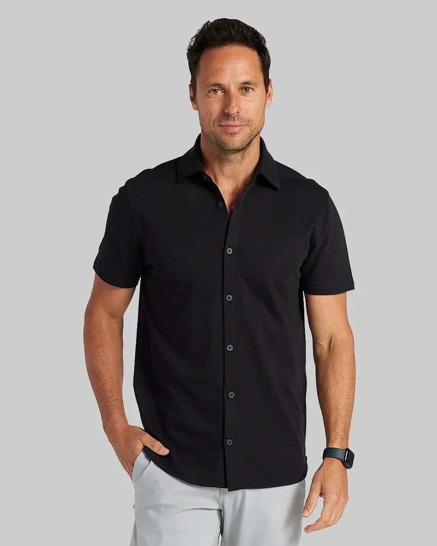 Bayside Oxford Short Sleeve Button Down Bayside Oxford Short Sleeve Button Down