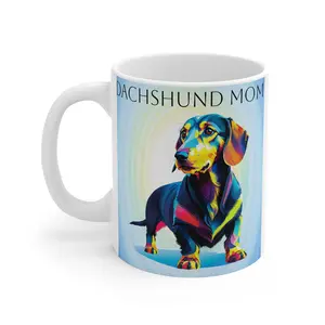 💖 Dachshund Mom Mug -  I Love My Wiener Dog! 🐶 #tiktokmademebuyit