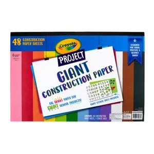 Crayola 12 x 18 in. Project Giant Construction Paper Crayola 12 x 18 in. Project Giant Construction Paper