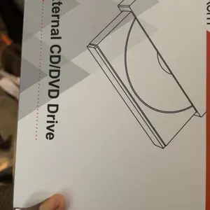 【TikTokShopStockUp】Retro Laptop CD DVD Player USB C 3.0 Portable CD Burner with SD/TF Card Slot & 3 USB Ports  Compatible with Mac, Windows, Linux Connectivity Macos