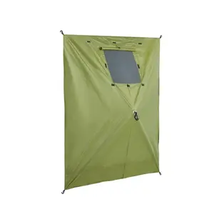 Hike Crew Pop-Up Gazebo Side Panel with Window | Compatible with 4 and 6 Sided Tents with 6ft Panels | Durable Water Wind & Sun Resistant Tarp Attachment