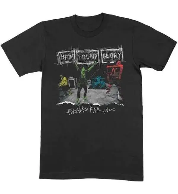 New Found Glory Stagefreight - Black T-Shirt