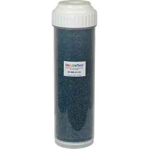 SpectraPure® Refillable Mixed-Bed DI Cartridge - Color-Indicating - 10" - DI-MB-CI-10
