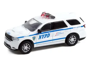 2019 Dodge Durango - New York City Police Dept NYPD (Hot Pursuit Series 40) Diecast 1:64 Scale Model Truck - Greenlight 42980F