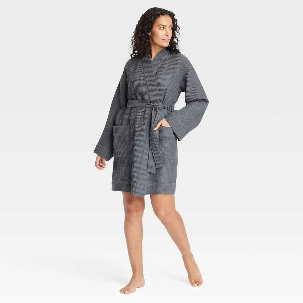 Women's Waffle Robe - Auden Women's Waffle Robe - Auden