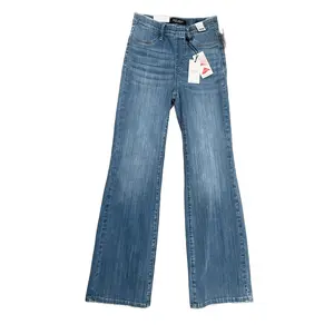 Judy Blue High Waist Pull On Slim Boot Cut Medium Wash Denim Jeans