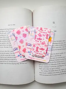 Holographic Magnetic Bookmark, Retro Cowboy Romance Bookmark Set