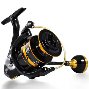 Sougayilang Spinning Reels 12+1BB 5.0:1 Gear Ratio Ultra Smooth Powerful Fishing Reels Red Blue Golden Line Spool Outdoor Supplies