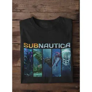 Unisex Subnautica Gaming T-Shirt, Indie Videogame Shirt