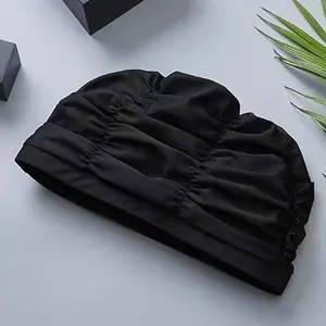 Fashion Bikini Swim Cap High Elasticity Large Capacity Long Hair, Comfortable and Durable Design, Perfect for Swimming and Water Activities