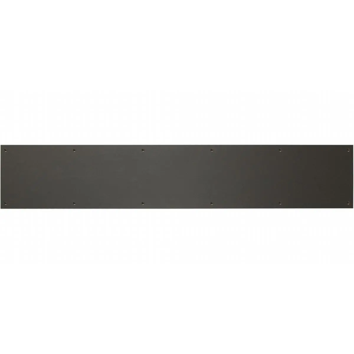 212 MAIN Dark Bronze Screw-Mount Kick Plate, 6 in x 40 in Metal Door Hardware with Screws for Door Kick Protection