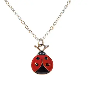 Dainty Ladybug Layering Necklace