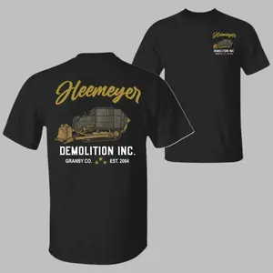 Funny Blue Collar Trend 2026 | Demolition Graphic T Shirt | Heavy Equipment Bulldozer Tee | Construction Worker Shirt Men | Gift For Dad Husband Operator | Workwear Streetwear Style Tee | Gift Idea For Labor Day Birthday | Tough Jobsite Outfit Tee