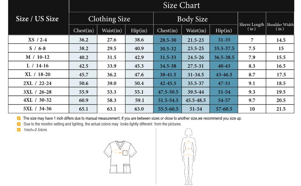 COZYFIT Scrub Tops for Woman - Soft Stretch, V-Neck Top Scrubs with 3 Pockets, Easy Care for Women SpringStatements