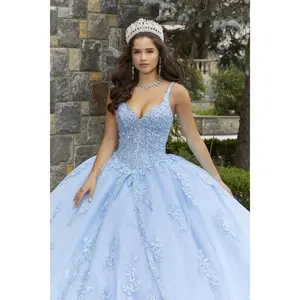 Vizcaya by Morilee Lace and Tulle Quince Dress 89407