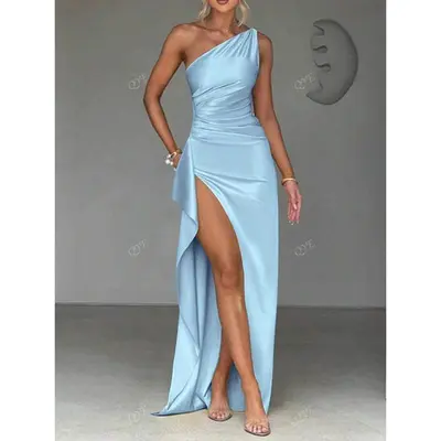 Gal Gadot Blue Backless Dress - TikTok Shop Gal Gadot Blue Backless Dress - TikTok Shop
