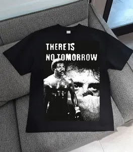There Is No Tomorrow Rocky Graphic T Shirt, Retro Vintage Graphic Tee