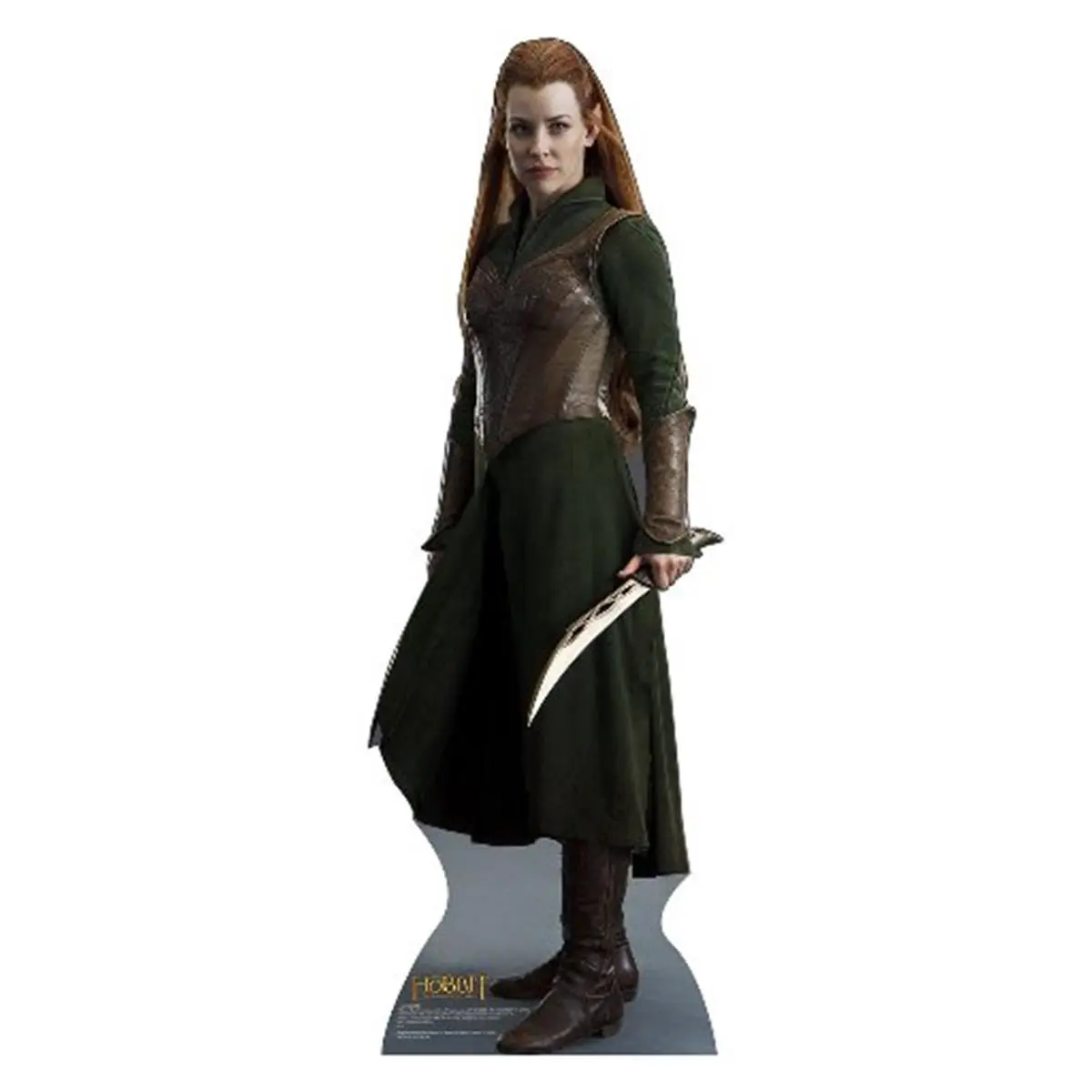 212 MAIN Large-Size Tauriel Character Stand-Up Cardboard Cutout - The Hobbit: The Desolation of Smaug, Home Supplies, Wall Decor, Collectibles, Includes Easel