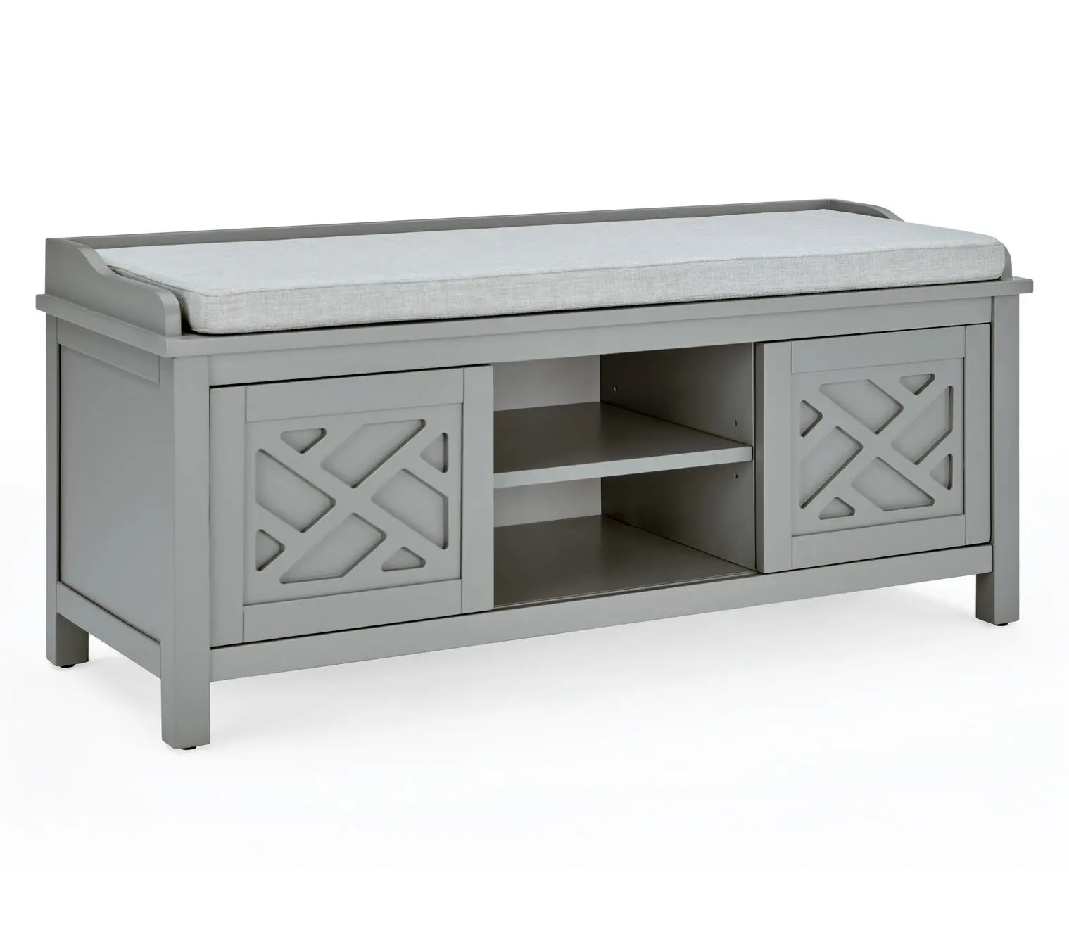 Alaterre Furniture Coventry 45" Wood Storage Entryway Bench