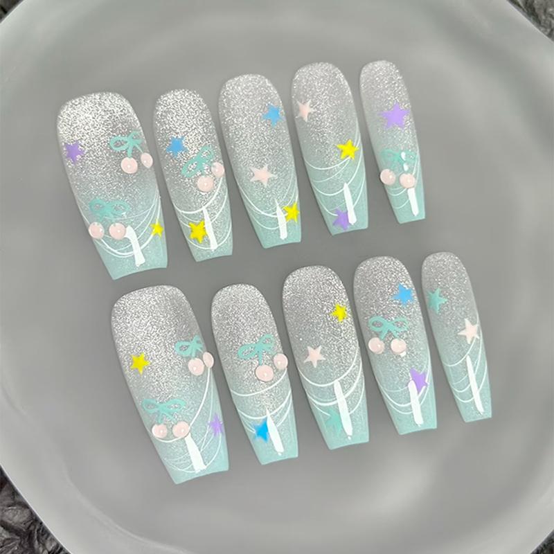 $2 nail art tool set, free shipping for orders over $40, featuring a variety of nail art styles