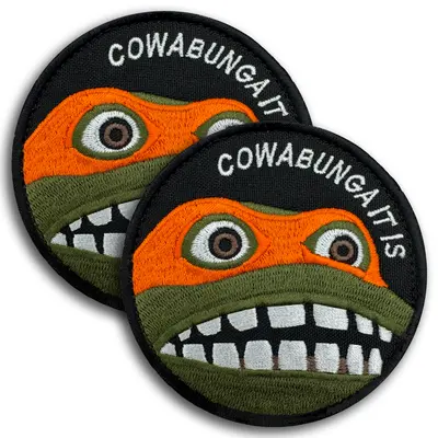 "Thick Thighs Save Lives" Funny Fitness Morale Patch - 2x3 Hook & Loop - Tactical