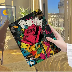 street graffiti Protective Case for iPad Built-in Pen Tray for iPad 9.7/ 10.2/ 10.9/ 12.9/ Pro 11/ 10th Gen