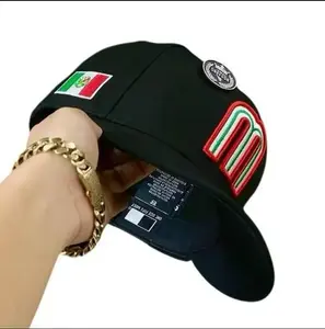 Mexico Flag Baseball Cap with M Embroidery, Adjustable Snapback Sports Hat, Casual Streetwear Cap, Trucker Cap for Men Women