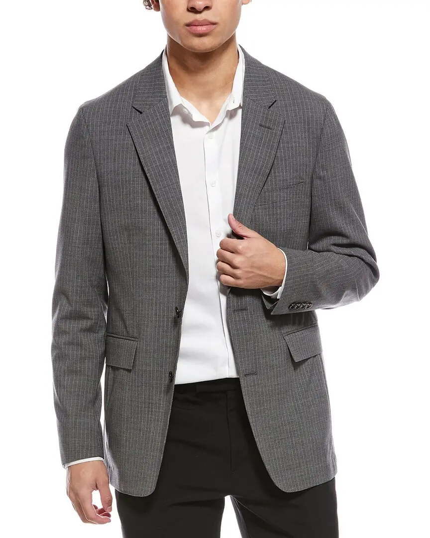 Todd Snyder Pinstripe Wool-Blend Sutton Jacket