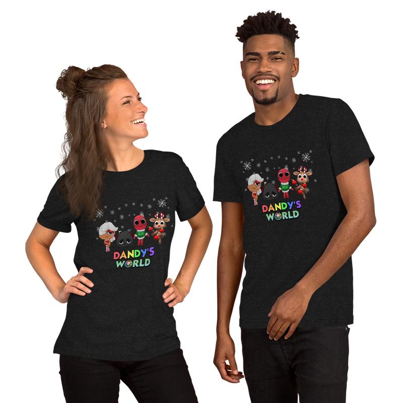 Dandy's World Holiday Toons Roblox T-Shirt men gifts graphic tees
