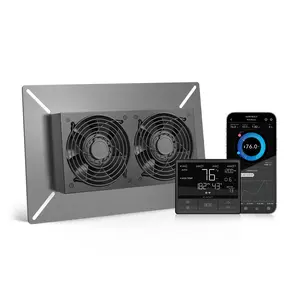 AIRTITAN T7, Crawlspace Ventilator Fan 12" with Temperature Humidity Controller