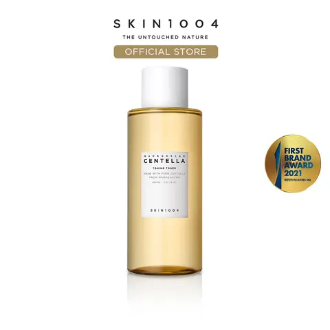[SKIN1004 Official Shop] Centella Toning Toner 13.52 fl.oz, 400ml - Centella Extract, Hyaluronic Acid, Ampoule, Brightening, Calming, Clear, Facial, Gentle Hydrating