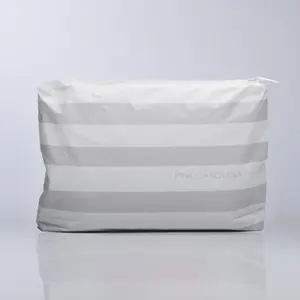 Water Resistant Travel Bag - Medium - Grey Stripe