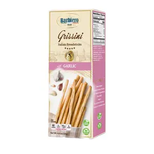 Barbiero Grissini Italian Breadsticks Garlic 125g