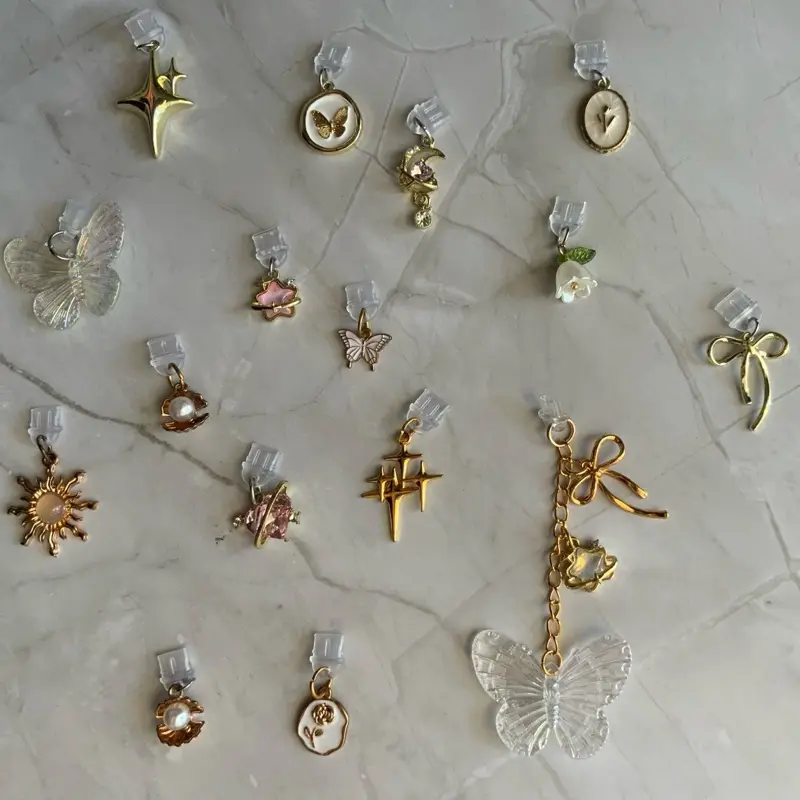 Dainty dust plug charms perfect for Kindles or  phones (msg us with connector type after order is placed)